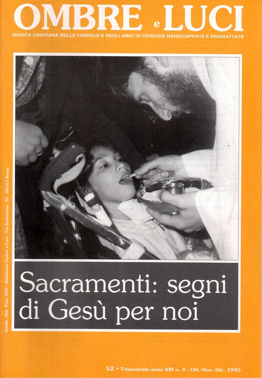 Copertina N.52 – Sacramenti: segni di Gesù per noi