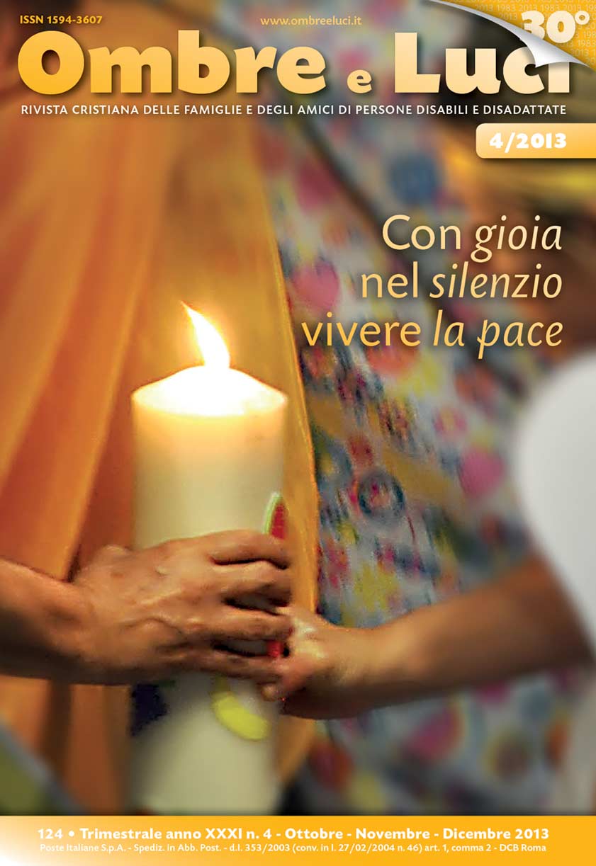 Copertina N.124 – Con gioia, nel silenzio, vivere la pace