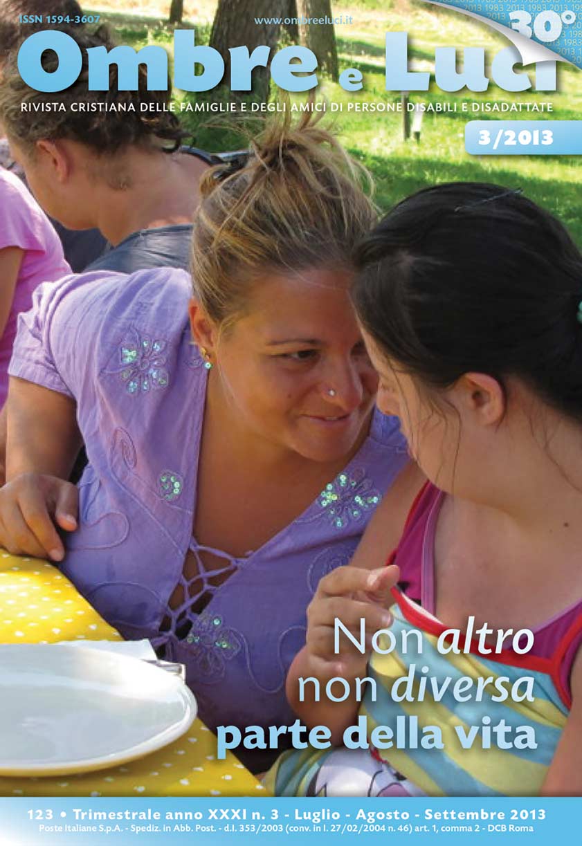 Copertina N.123 – Non altro, non diversa, parte della vita