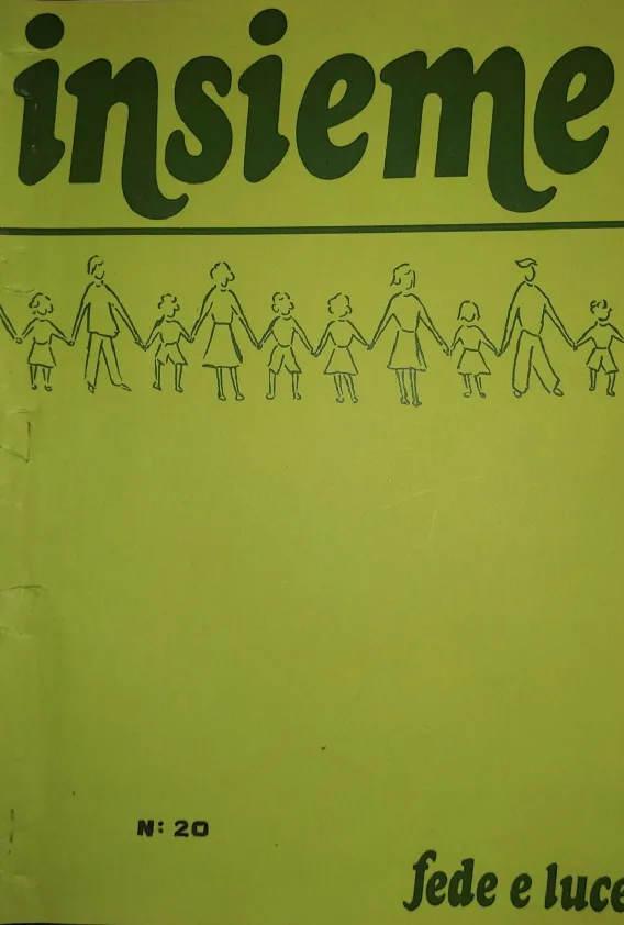 Copertina N.20 – Insieme n. 20 – Bollettino Fede e Luce – 1979