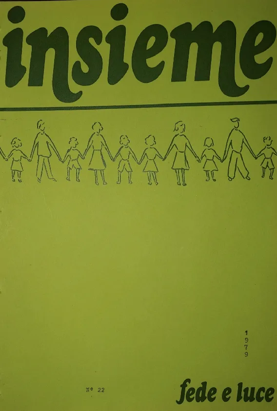 Copertina N.22 – Insieme n. 22 – Bollettino Fede e Luce – 1979
