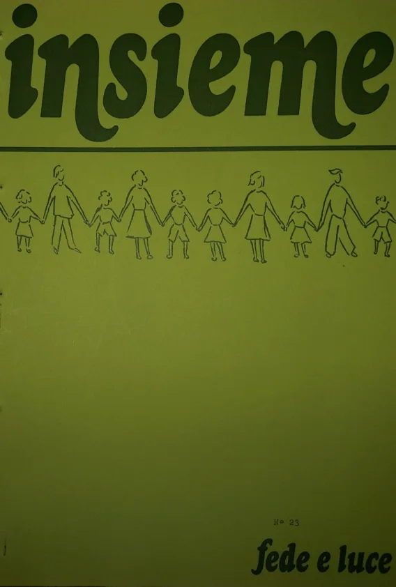 Copertina N.23 – Insieme n. 23 – Bollettino Fede e Luce – 1979