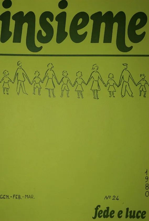 Copertina N.24 – Insieme n. 24 – Bollettino Fede e Luce – 1980