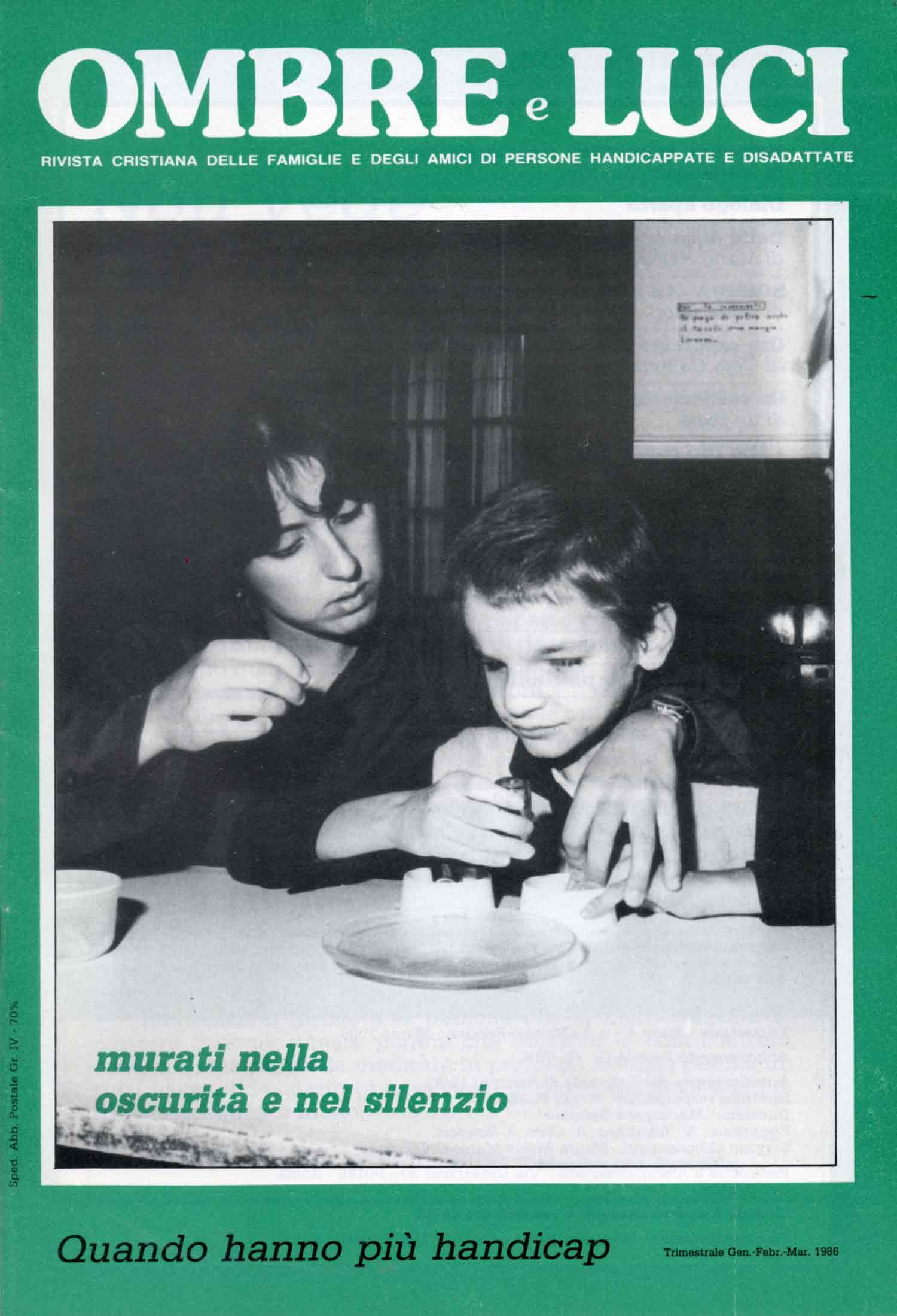 Copertina N.13 – Murati nell'oscurità e nel silenzio